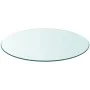 Round tempered glass table top 400 mm by vidaXL, Table tops - Ref: Foro24-243625, Price: 18,74 €, Discount: %