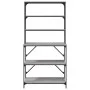 Küchenregal 6 Ebenen graues Sonomaholz 90x40x180 cm von , Behälter für Küchenutensilien - Ref: Foro24-834223, Preis: 107,81 €...