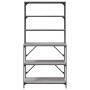 Küchenregal 6 Ebenen graues Sonomaholz 90x40x180 cm von , Behälter für Küchenutensilien - Ref: Foro24-834223, Preis: 109,55 €...