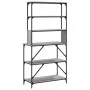 Küchenregal 6 Ebenen graues Sonomaholz 90x40x180 cm von , Behälter für Küchenutensilien - Ref: Foro24-834223, Preis: 107,81 €...