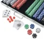 Poker game with 1000 chips and aluminum briefcase by vidaXL, Poker cases and chips - Ref: Foro24-80183, Price: 91,15 €, Disco...