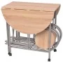 Conjunto de comedor plegable 5 piezas MDF de vidaXL, muebles para cocinas y comedores - Ref: Foro24-243901, Precio: 199,03 €,...