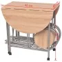 Conjunto de comedor plegable 5 piezas MDF de vidaXL, muebles para cocinas y comedores - Ref: Foro24-243901, Precio: 199,03 €,...
