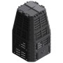 Compostador de jardín negro 93,3x93,3x146 cm 1000 L de , Compostadores - Ref: Foro24-146278, Precio: 128,44 €, Descuento: %