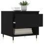 Black engineered wood coffee table 50x46x50 cm by , Coffee table - Ref: Foro24-830894, Price: 37,21 €, Discount: %