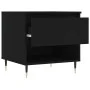 Black engineered wood coffee table 50x46x50 cm by , Coffee table - Ref: Foro24-830894, Price: 37,21 €, Discount: %