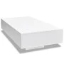 Glossy White Fiberglass Rectangular Coffee Table by vidaXL, Coffee table - Ref: Foro24-244021, Price: 144,22 €, Discount: %
