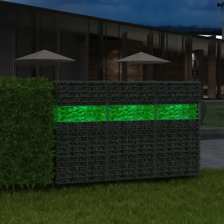 Garden gabion rocks green glass 60-120 mm 25 kg by vidaXL, Garden stones and stone paths - Ref: Foro24-142315, Price: 57,80 €...