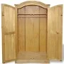 Schrank aus mexikanischem Kiefernholz im Corona-Stil 2 Türen von vidaXL, Kleiderschränke - Ref: Foro24-243732, Preis: 282,96 ...