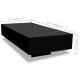 Black MDF coffee table with gloss by vidaXL, Coffee table - Ref: Foro24-244023, Price: 132,72 €, Discount: %