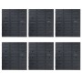Aufbewahrungsbox-Set, 96-teilig, blau-schwarze Wandpaneele von , Werkzeugschränke - Ref: Foro24-150816, Preis: 97,14 €, Rabat...