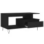 Couchtisch aus schwarzem Sperrholz, 90 x 49 x 45 cm von , Couchtisch - Ref: Foro24-831021, Preis: 64,12 €, Rabatt: %