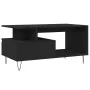 Couchtisch aus schwarzem Sperrholz, 90 x 49 x 45 cm von , Couchtisch - Ref: Foro24-831021, Preis: 64,12 €, Rabatt: %