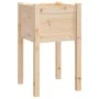 Solid pine wood planter 40x40x70 cm by , Pots and planters - Ref: Foro24-810789, Price: 28,21 €, Discount: %