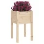 Solid pine wood planter 40x40x70 cm by , Pots and planters - Ref: Foro24-810789, Price: 28,21 €, Discount: %