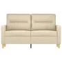 2-Sitzer-Sofa aus cremefarbenem Stoff, 120 cm von , Sofas - Ref: Foro24-359229, Preis: 220,63 €, Rabatt: %