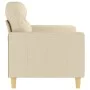 2-Sitzer-Sofa aus cremefarbenem Stoff, 120 cm von , Sofas - Ref: Foro24-359229, Preis: 220,63 €, Rabatt: %