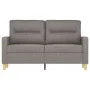 2-Sitzer-Sofa aus taupegrauem Stoff, 120 cm von , Sofas - Ref: Foro24-359234, Preis: 229,88 €, Rabatt: %