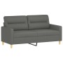 2-Sitzer-Sofa aus dunkelgrauem Stoff, 140 cm von , Sofas - Ref: Foro24-359236, Preis: 210,27 €, Rabatt: %