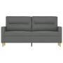 2-Sitzer-Sofa aus dunkelgrauem Stoff, 140 cm von , Sofas - Ref: Foro24-359236, Preis: 210,27 €, Rabatt: %