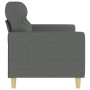 2-Sitzer-Sofa aus dunkelgrauem Stoff, 140 cm von , Sofas - Ref: Foro24-359236, Preis: 210,27 €, Rabatt: %