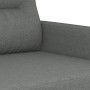 2-Sitzer-Sofa aus dunkelgrauem Stoff, 140 cm von , Sofas - Ref: Foro24-359236, Preis: 210,27 €, Rabatt: %