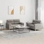 Sofa set with cushions 2 pieces taupe gray fabric by , Sofas - Ref: Foro24-3201591, Price: 463,30 €, Discount: %