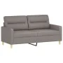 Sofa set with cushions 2 pieces taupe gray fabric by , Sofas - Ref: Foro24-3201591, Price: 463,30 €, Discount: %