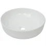 Runde Spüle aus weißer Keramik 41,5x13,5 cm von vidaXL, Sinkt - Ref: Foro24-142337, Preis: 60,69 €, Rabatt: %
