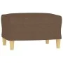 Sofa set with cushions 4 pieces brown fabric by , Sofas - Ref: Foro24-3201547, Price: 624,18 €, Discount: %