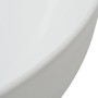 Runde Spüle aus weißer Keramik 41,5x13,5 cm von vidaXL, Sinkt - Ref: Foro24-142337, Preis: 63,89 €, Rabatt: %