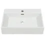 Ceramic washbasin with tap hole 60.5x42.5x14.5 cm white by vidaXL, Sinks - Ref: Foro24-142347, Price: 130,41 €, Discount: %