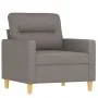 Sofa set with cushions 4 pieces taupe gray fabric by , Sofas - Ref: Foro24-3201551, Price: 672,34 €, Discount: %