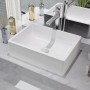 Weißes Keramikwaschbecken 41x30x12 cm von vidaXL, Sinkt - Ref: Foro24-142339, Preis: 66,08 €, Rabatt: %