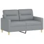 Sofa set with cushions 3 pieces light gray fabric by , Sofas - Ref: Foro24-3201608, Price: 505,18 €, Discount: %