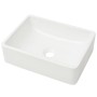 Lavabo de cerámica blanco 41x30x12 cm de vidaXL, Lavabos - Ref: Foro24-142339, Precio: 66,08 €, Descuento: %