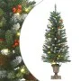 Set de decoración navideña para puerta 4 piezas PVC de , Arboles de navidad - Ref: Foro24-357769, Precio: 111,08 €, Descuento: %