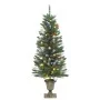 Set de decoración navideña para puerta 4 piezas PVC de , Arboles de navidad - Ref: Foro24-357769, Precio: 111,08 €, Descuento: %