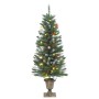 Set de decoración navideña para puerta 4 piezas PVC de , Arboles de navidad - Ref: Foro24-357769, Precio: 112,99 €, Descuento: %