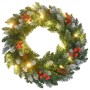 Set de decoración navideña para puerta 4 piezas PVC de , Arboles de navidad - Ref: Foro24-357769, Precio: 112,99 €, Descuento: %