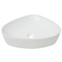 Lavabo triangular de cerámica blanco 50,5x41x12 cm de vidaXL, Lavabos - Ref: Foro24-142345, Precio: 66,32 €, Descuento: %
