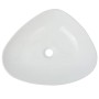 Lavabo triangular de cerámica blanco 50,5x41x12 cm de vidaXL, Lavabos - Ref: Foro24-142345, Precio: 66,32 €, Descuento: %