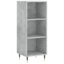 Concrete gray plywood sideboard 34.5x34x180 cm by , Sideboards - Ref: Foro24-3200309, Price: 84,35 €, Discount: %