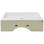 Lavabo con orificio para grifo cerámica blanco 51,5x38,5x15 cm de vidaXL, Lavabos - Ref: Foro24-142346, Precio: 87,76 €, Desc...