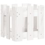 Pflanzzaun-Design aus massivem weißem Kiefernholz, 30 x 30 x 30 cm von , Töpfe und Pflanzgefäße - Ref: Foro24-832443, Preis: ...