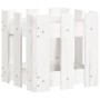 Planter fence design solid white pine wood 30x30x30 cm by , Pots and planters - Ref: Foro24-832443, Price: 19,24 €, Discount: %