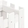 Pflanzzaun-Design aus massivem weißem Kiefernholz, 30 x 30 x 30 cm von , Töpfe und Pflanzgefäße - Ref: Foro24-832443, Preis: ...