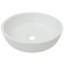 Rundes weißes Keramikwaschbecken 42x12 cm von vidaXL, Sinkt - Ref: Foro24-142341, Preis: 68,78 €, Rabatt: %