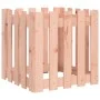 Planter with Douglas solid wood fence design 50x50x50 cm by , Pots and planters - Ref: Foro24-832455, Price: 27,09 €, Discoun...