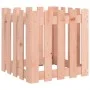 Planter with Douglas solid wood fence design 50x50x50 cm by , Pots and planters - Ref: Foro24-832455, Price: 27,09 €, Discoun...